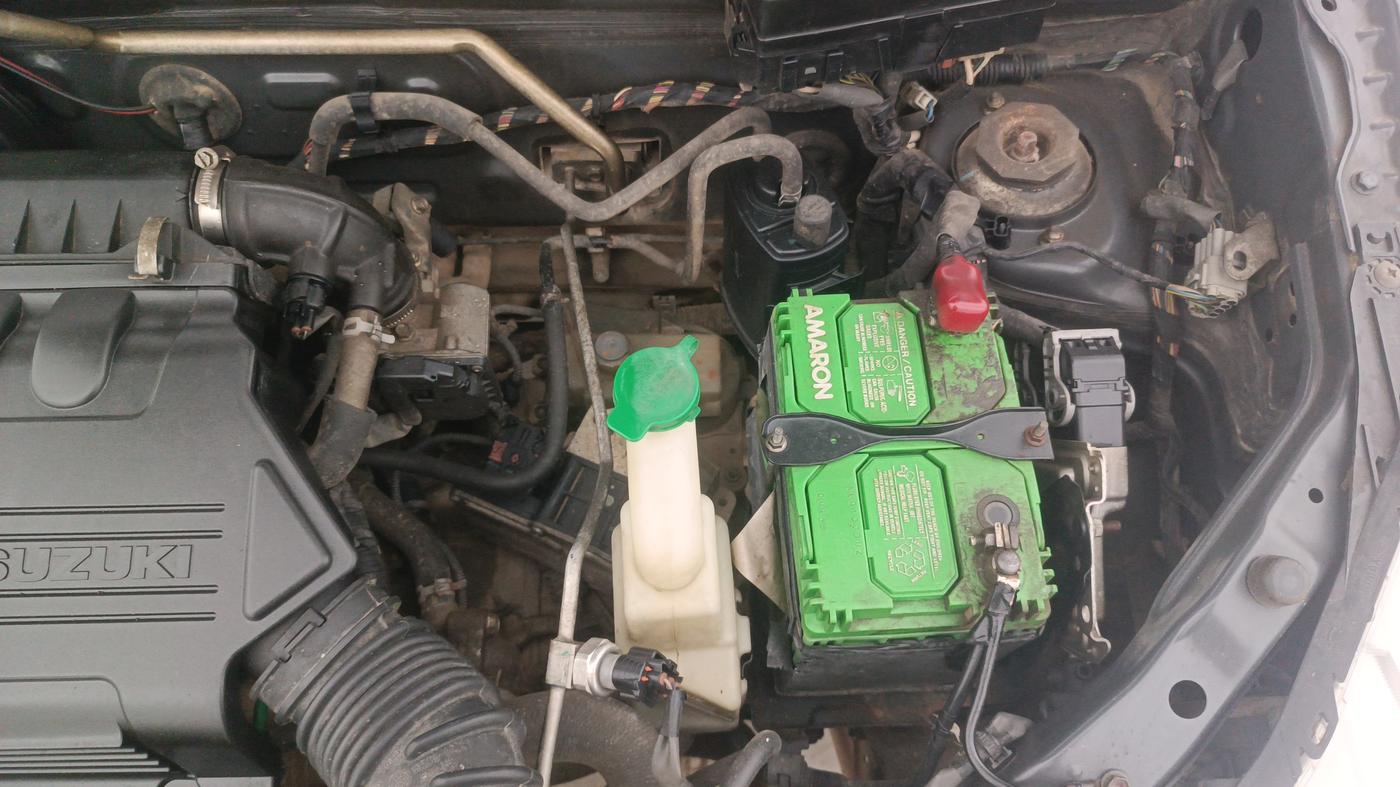 2015 Maruti Alto K10 VXI AMT, Petrol, Automatic, 72,374 km, Engine View - Left