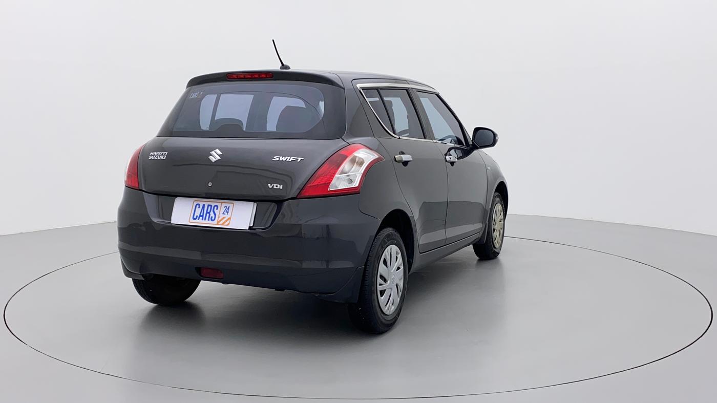 2017 Maruti Swift VDI, Diesel, Manual, 81,400 km, Right Back Diagonal