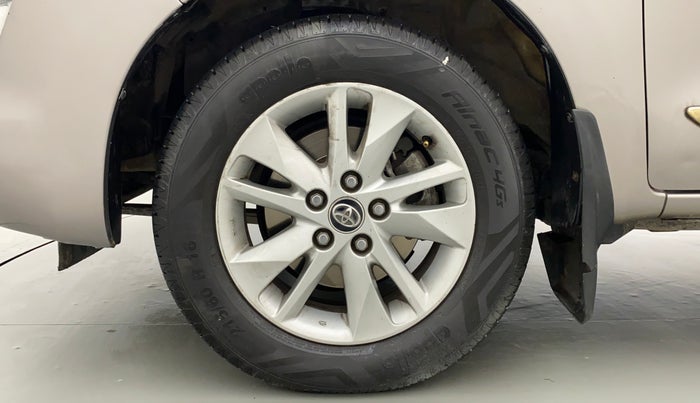 2018 Toyota Innova Crysta 2.4 VX 7 STR, Diesel, Manual, 1,00,065 km, Left Front Wheel
