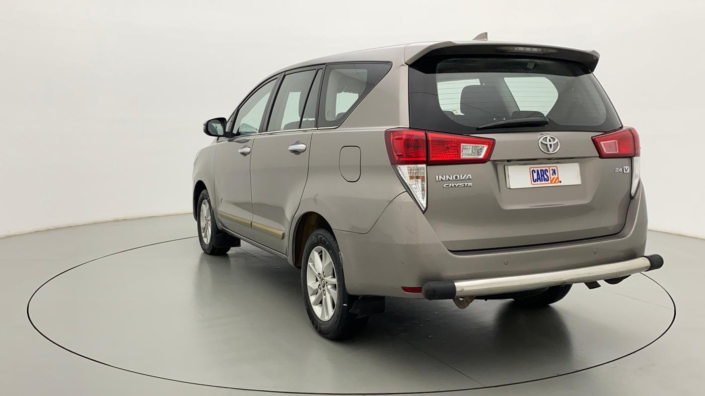 2018 Toyota Innova Crysta 2.4 VX 7 STR, Diesel, Manual, 1,00,065 km, Left Back Diagonal