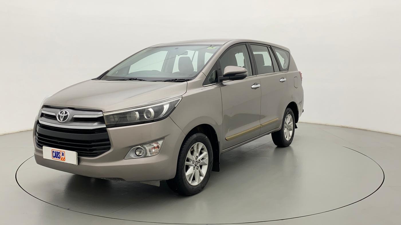 2018 Toyota Innova Crysta 2.4 VX 7 STR, Diesel, Manual, 1,00,065 km, Left Front Diagonal