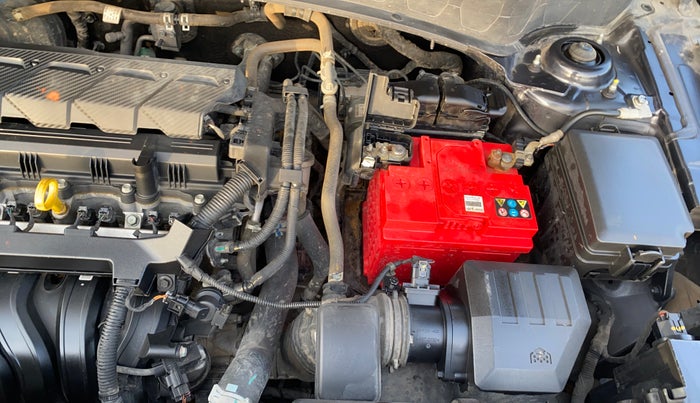 2021 KIA SELTOS HTX ANNIVERSARY EDITION 1.5 PETROL CVT, Petrol, Automatic, 1,01,026 km, Engine View - Left