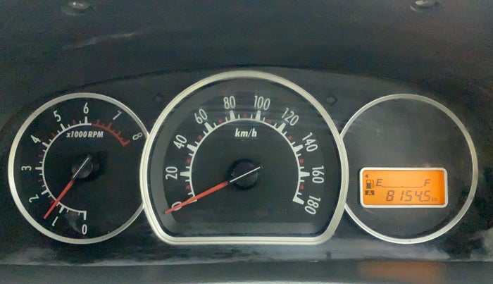 2011 Maruti Alto K10 VXI, Petrol, Manual, 93,510 km, Odometer Image