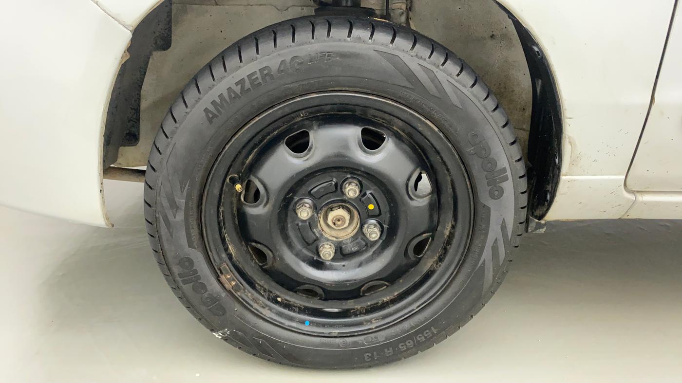 2011 Maruti Alto K10 VXI, Petrol, Manual, 93,510 km, Left Front Wheel