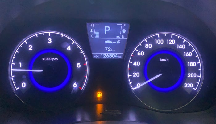 2016 Hyundai Verna FLUIDIC 1.6 CRDI SX AT 4S, Diesel, Automatic, 1,26,756 km, Odometer Image