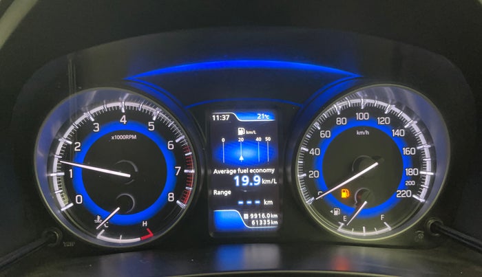 2018 Maruti Baleno ZETA PETROL 1.2, Petrol, Manual, 61,284 km, Odometer Image