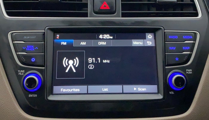2019 Hyundai Elite i20 SPORTZ PLUS  1.2 CVT, Petrol, Automatic, 20,381 km, Infotainment System