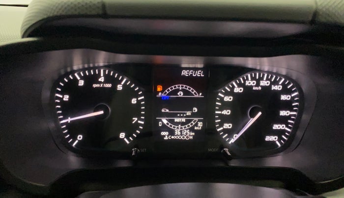 2021 Tata ALTROZ XE PETROL, Petrol, Manual, 36,124 km, Odometer Image