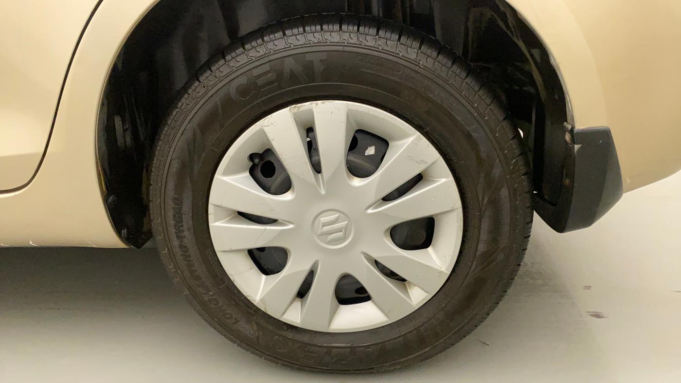 2013 Maruti Swift Dzire VXI, Petrol, Manual, 34,929 km, Left Rear Wheel