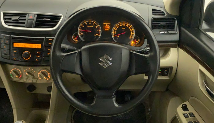 2013 Maruti Swift Dzire VXI, Petrol, Manual, 34,929 km, Steering Wheel Close Up