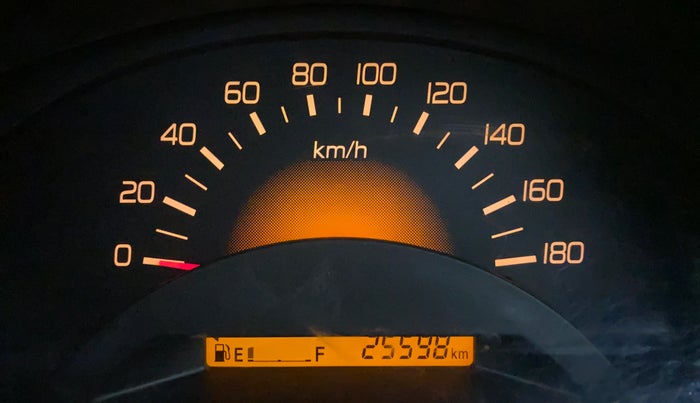 2014 Maruti Wagon R 1.0 LXI, Petrol, Manual, 25,629 km, Odometer Image