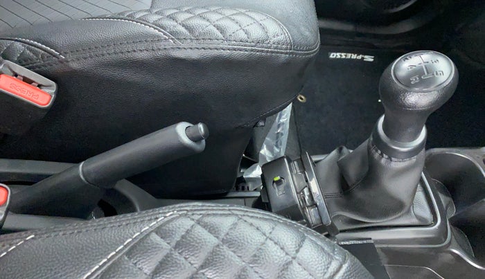 2021 Maruti S PRESSO VXI PLUS, Petrol, Manual, 4,614 km, Gear Lever