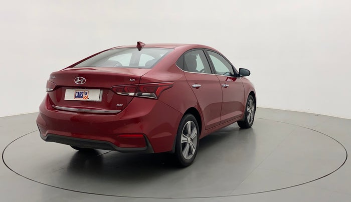 2019 Hyundai Verna 1.6 VTVT SX (O) AT, Petrol, Automatic, 55,150 km, Right Back Diagonal