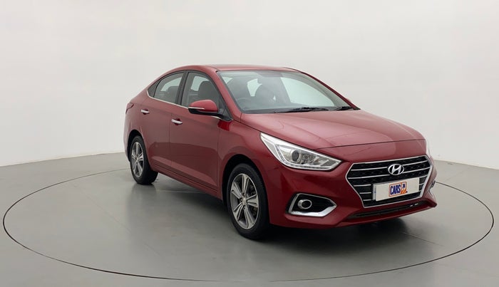 2019 Hyundai Verna 1.6 VTVT SX (O) AT, Petrol, Automatic, 55,150 km, Right Front Diagonal