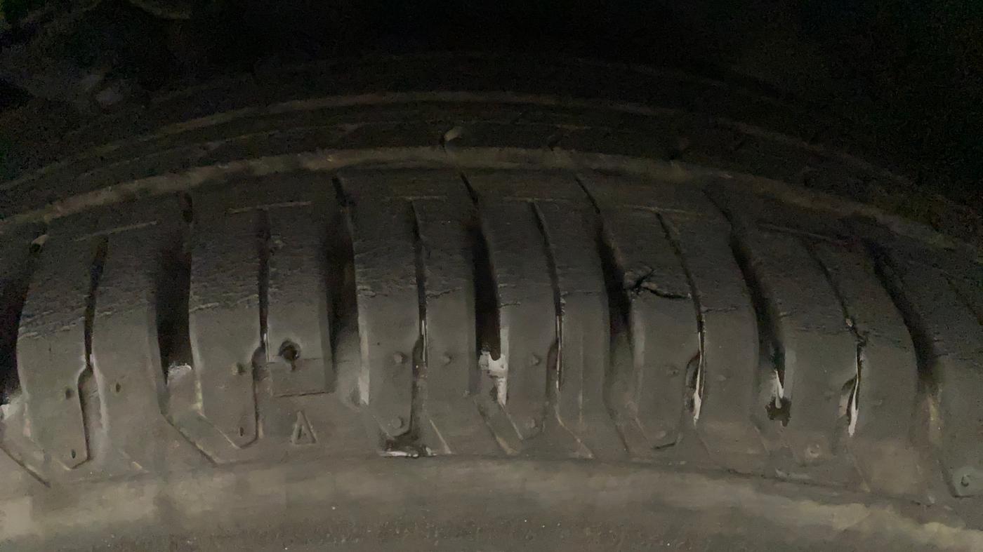 2020 Hyundai Verna SX 1.5 VTVT IVT, Petrol, Automatic, 10,815 km, Left Rear Tyre Tread