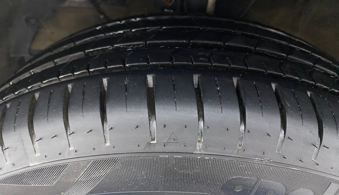 2021 Maruti Baleno ZETA 1.2 K12 CVT, Petrol, Automatic, 4,065 km, Left Front Tyre Tread