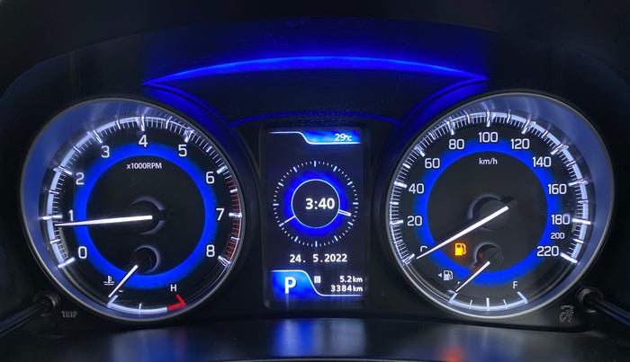 2021 Maruti Baleno ZETA 1.2 K12 CVT, Petrol, Automatic, 4,065 km, Odometer Image