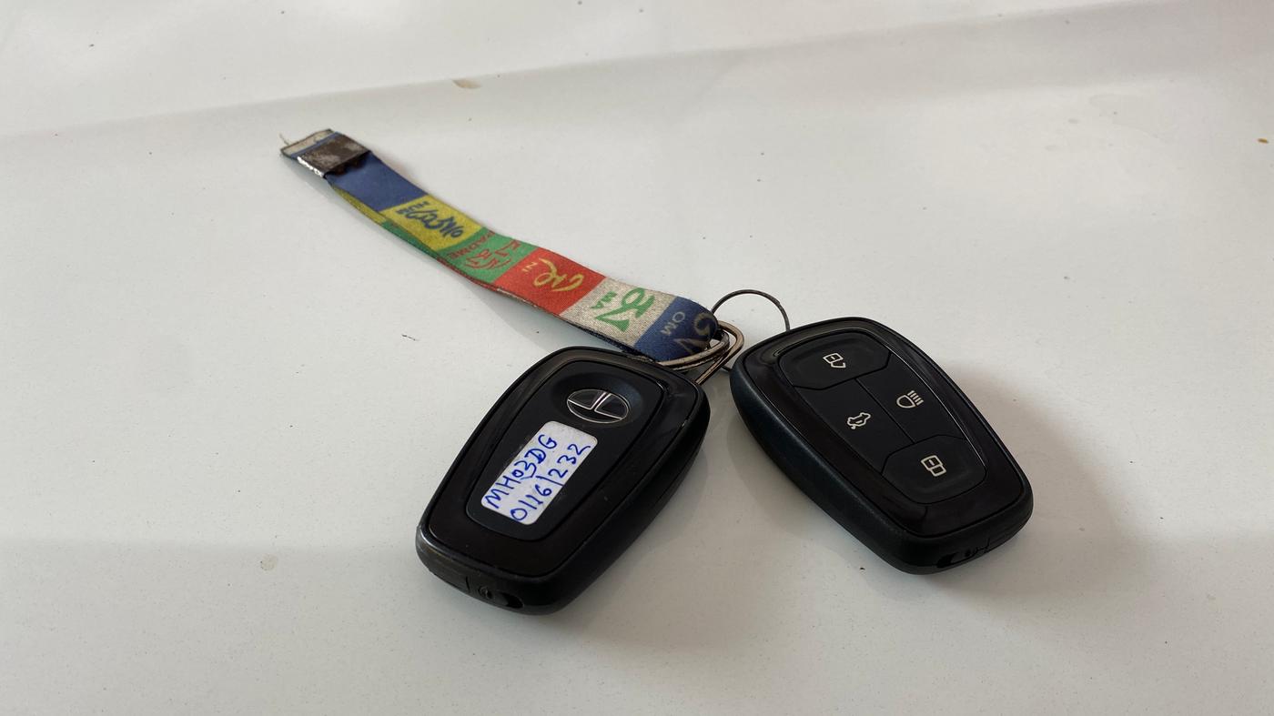 2019 Tata Harrier XZ 2.0L, Diesel, Manual, 71,732 km, Key Close Up