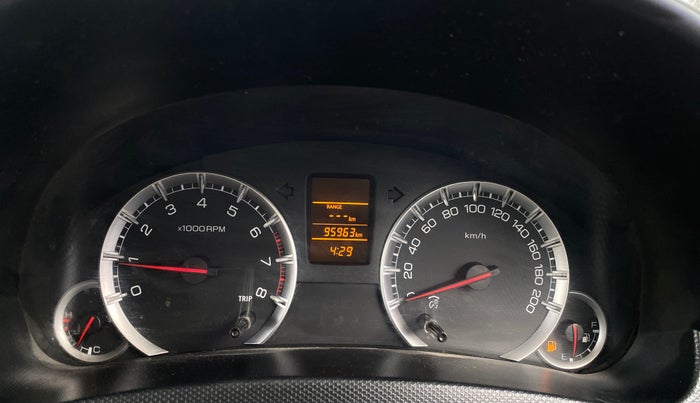 2014 Maruti Swift VXI, Petrol, Manual, 95,939 km, Odometer Image