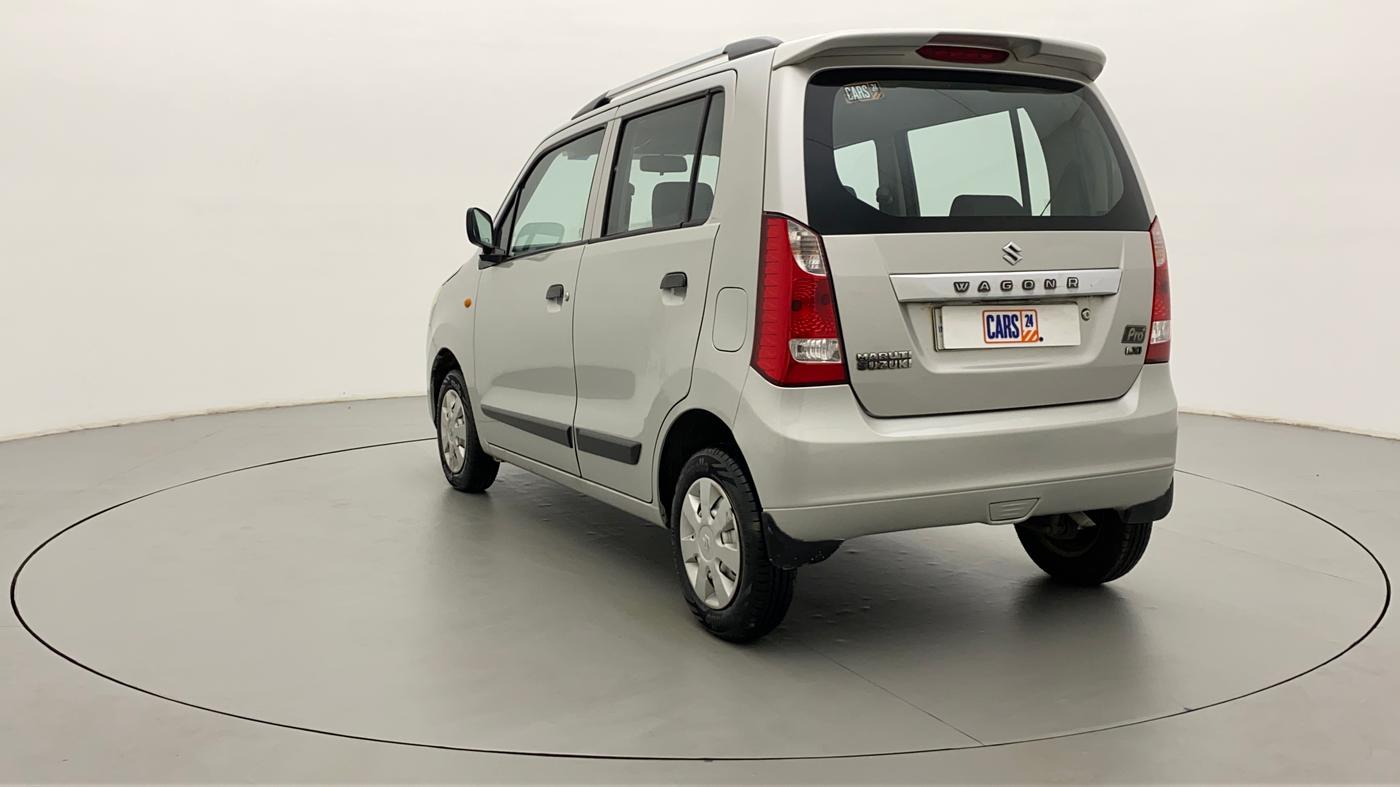 2014 Maruti Wagon R 1.0 LXI, Petrol, Manual, 37,961 km, Left Back Diagonal