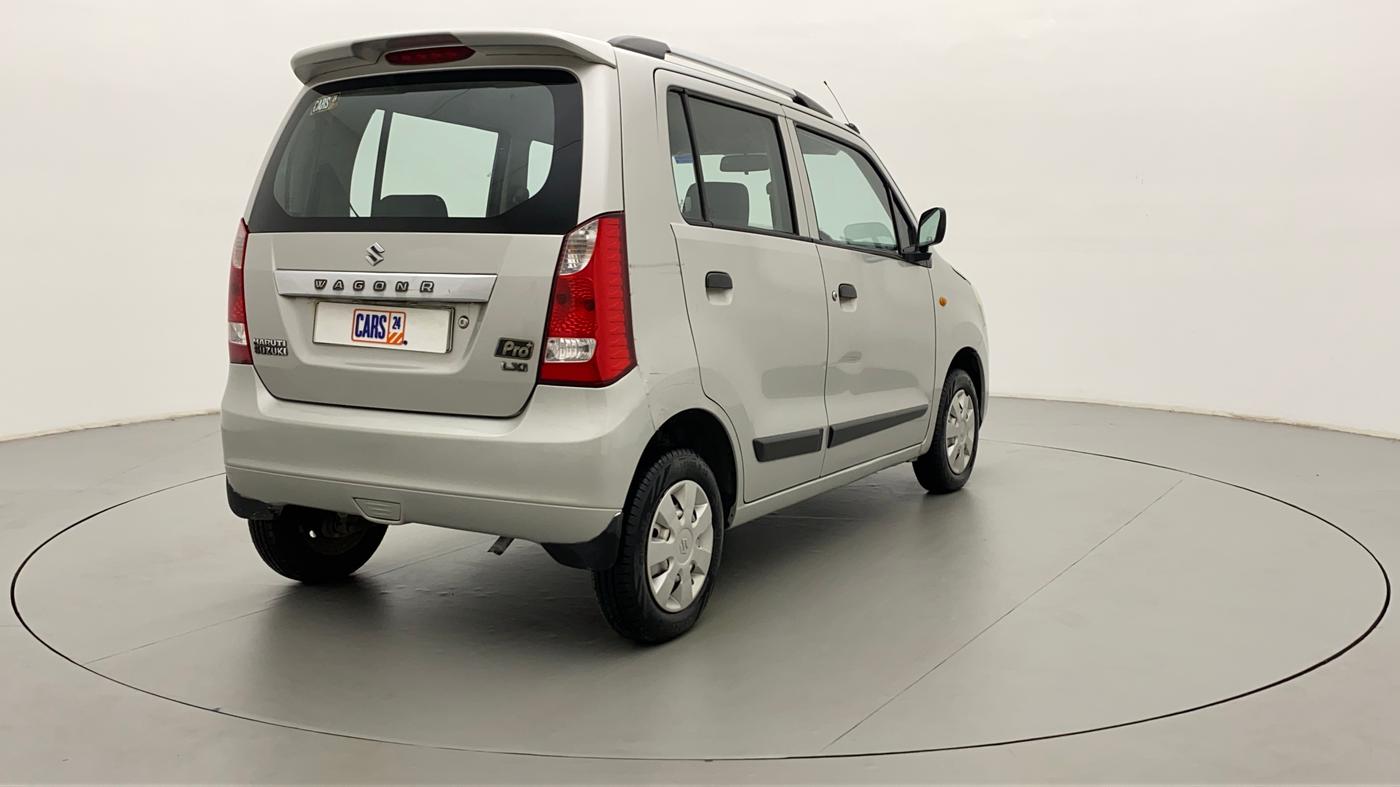2014 Maruti Wagon R 1.0 LXI, Petrol, Manual, 37,961 km, Right Back Diagonal