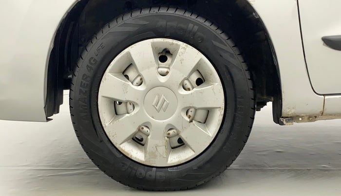 2014 Maruti Wagon R 1.0 LXI, Petrol, Manual, 37,961 km, Left Front Wheel