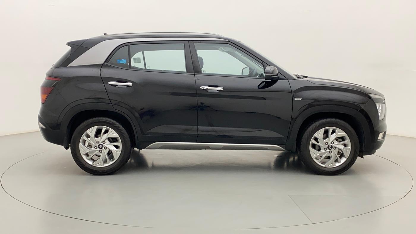 2021 Hyundai Creta SX IVT 1.5 PETROL, Petrol, Automatic, 8,280 km, Right Side View