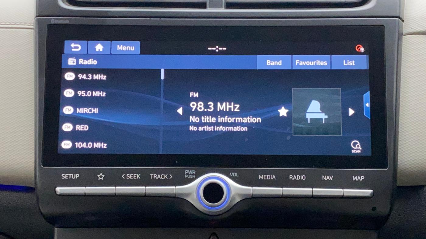 2021 Hyundai Creta SX IVT 1.5 PETROL, Petrol, Automatic, 8,280 km, Infotainment System
