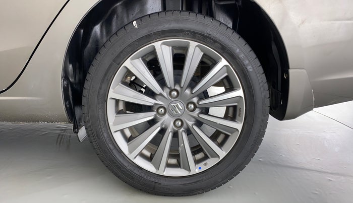 2018 Maruti Ciaz ALPHA 1.5 MT VTVT SHVS, Petrol, Manual, 30,438 km, Left Rear Wheel
