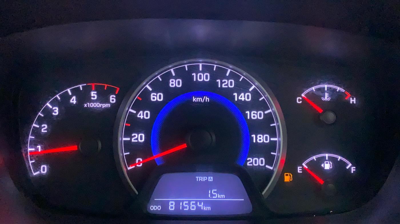 2014 Hyundai Grand i10 SPORTZ 1.1 CRDI, Diesel, Manual, 81,857 km, Odometer Image