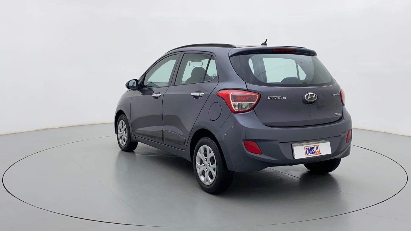 2014 Hyundai Grand i10 SPORTZ 1.1 CRDI, Diesel, Manual, 81,857 km, Left Back Diagonal