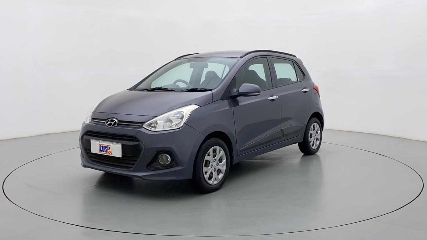 2014 Hyundai Grand i10 SPORTZ 1.1 CRDI, Diesel, Manual, 81,857 km, Left Front Diagonal