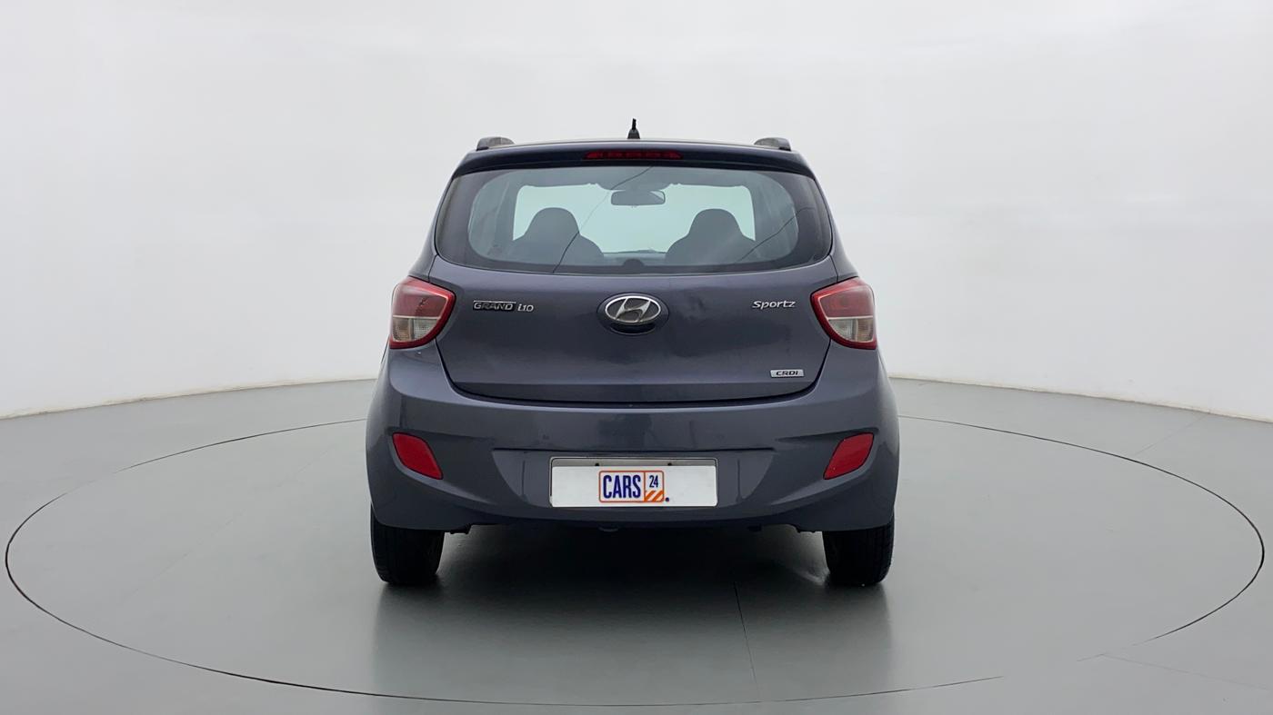 2014 Hyundai Grand i10 SPORTZ 1.1 CRDI, Diesel, Manual, 81,857 km, Back/Rear