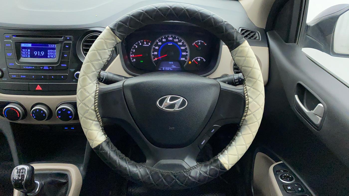 2014 Hyundai Grand i10 SPORTZ 1.1 CRDI, Diesel, Manual, 81,857 km, Steering Wheel Close Up