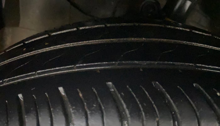 2021 Honda Amaze 1.2L I-VTEC VX CVT, Petrol, Automatic, 39,248 km, Left Front Tyre Tread