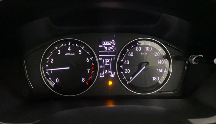 2021 Honda Amaze 1.2L I-VTEC VX CVT, Petrol, Automatic, 39,248 km, Odometer Image