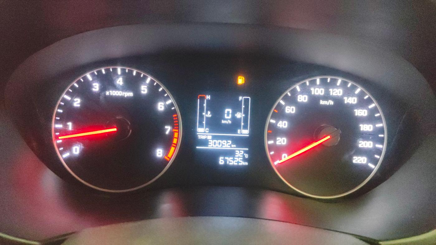 2019 Hyundai Elite i20 SPORTZ PLUS 1.2, Petrol, Manual, 67,525 km, Odometer Image