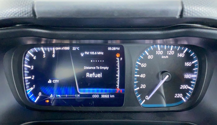 2021 Tata ALTROZ XZ 1.5 RTQ, Diesel, Manual, 33,411 km, Odometer Image
