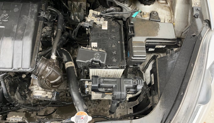 2023 Hyundai AURA SX PLUS 1.2 AMT, Petrol, Automatic, 22,764 km, Engine View - Left