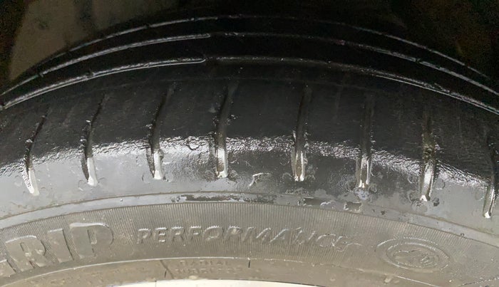 2022 MG HECTOR SHARP 1.5 PETROL CVT, Petrol, Automatic, 53,227 km, Left Front Tyre Tread