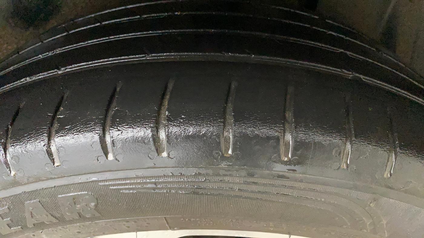 2022 MG HECTOR SHARP 1.5 PETROL CVT, Petrol, Automatic, 53,227 km, Left Rear Tyre Tread