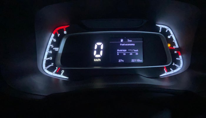 2022 KIA SONET HTK PLUS 1.2, Petrol, Manual, 22,105 km, Odometer Image