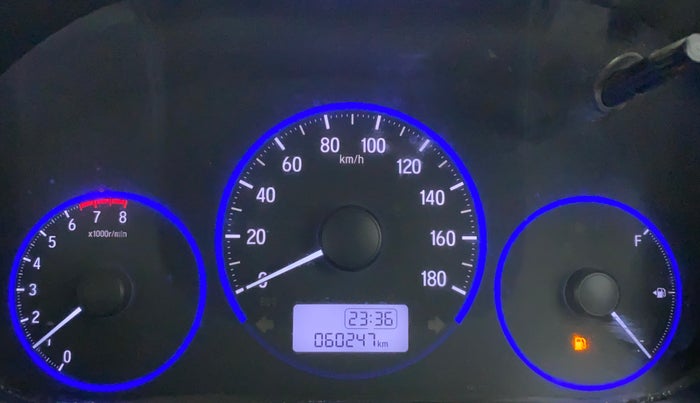 2017 Honda Amaze 1.2L I-VTEC E, Petrol, Manual, 60,247 km, Odometer Image