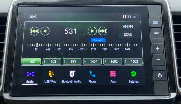 2020 Honda City VX CVT PETROL, Petrol, Automatic, 18,815 km, Infotainment System
