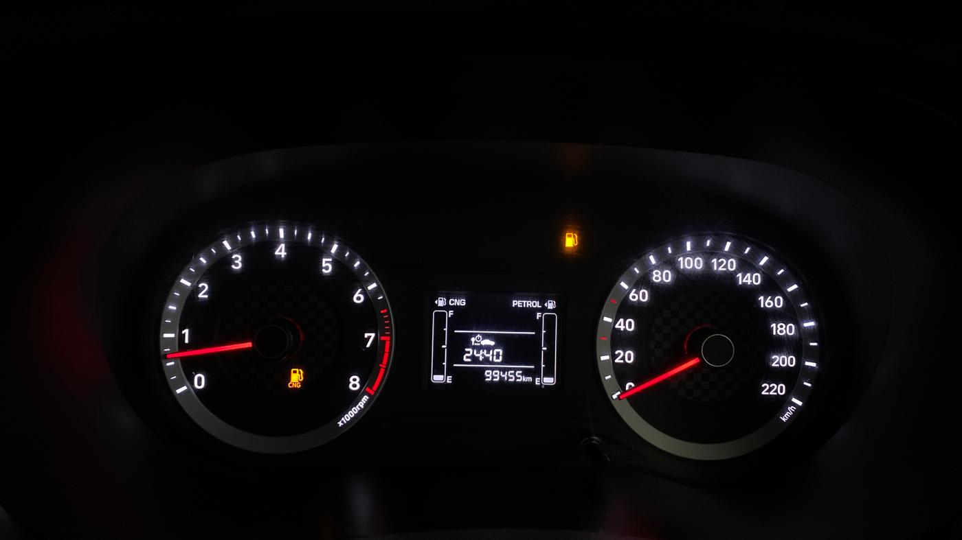 2021 Hyundai GRAND I10 NIOS MAGNA 1.2 KAPPA VTVT CNG, CNG, Manual, 99,475 km, Odometer Image