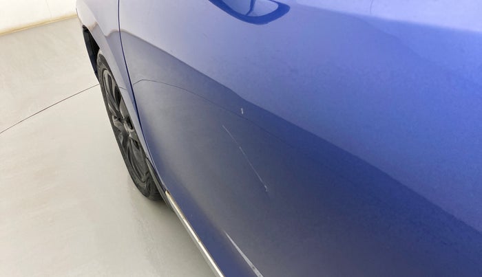 2018 Maruti Baleno ZETA CVT PETROL 1.2, Petrol, Automatic, 46,077 km, Front passenger door - Slightly dented