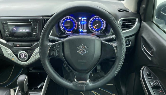2018 Maruti Baleno ZETA CVT PETROL 1.2, Petrol, Automatic, 46,077 km, Steering Wheel Close Up