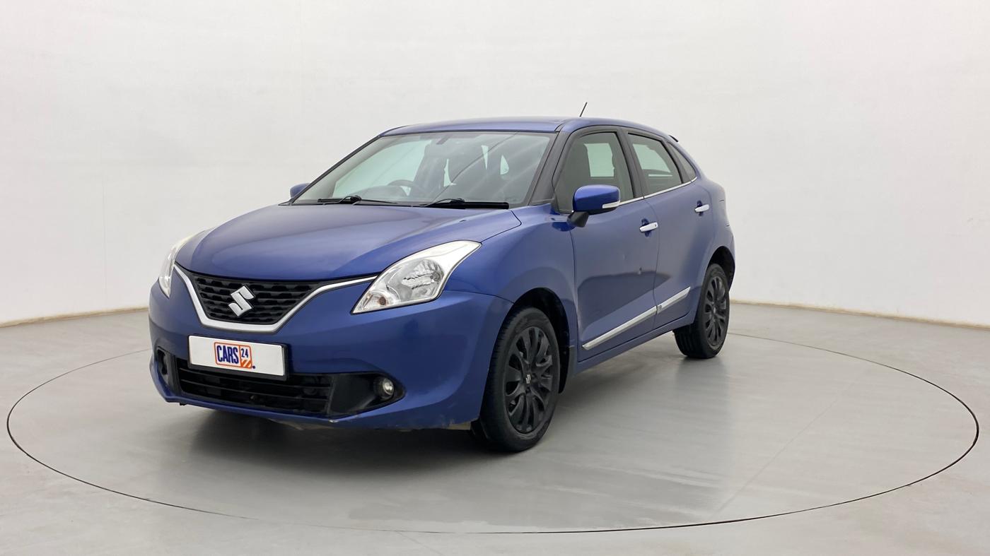 2018 Maruti Baleno ZETA CVT PETROL 1.2, Petrol, Automatic, 46,077 km, Left Front Diagonal