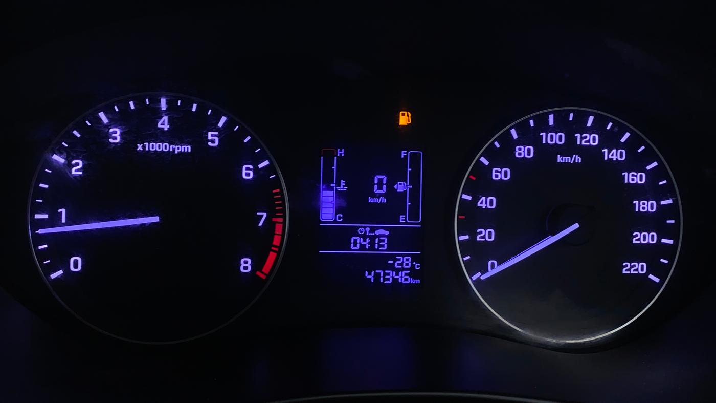 2016 Hyundai Elite i20 SPORTZ 1.2, Petrol, Manual, 47,421 km, Odometer Image