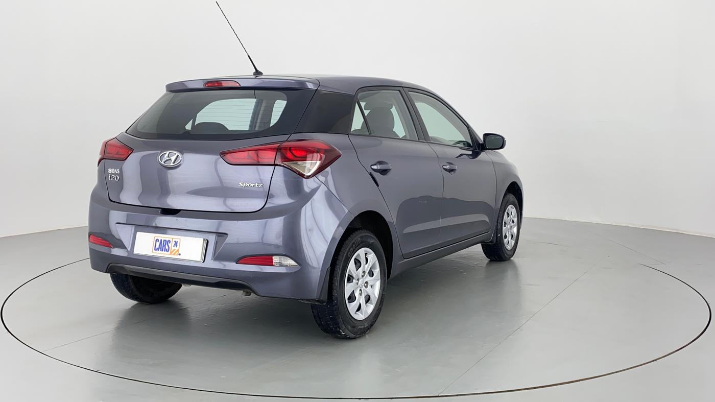 2017 Hyundai Elite i20 SPORTZ 1.2, Petrol, Manual, 47,210 km, Right Back Diagonal